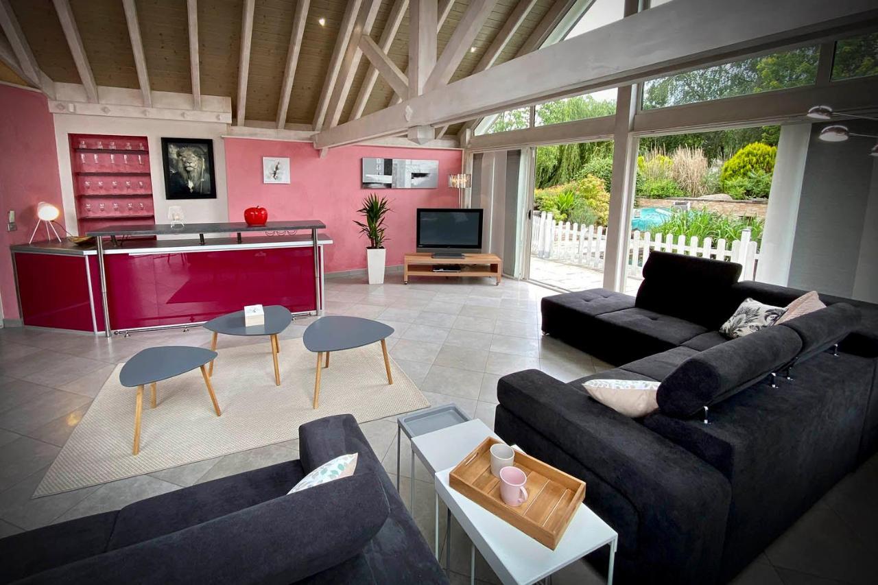 Villa 200M2 Avec Piscine Chauffee & Spa & Sauna & Kota-Grill Laval-sur-Vologne Bagian luar foto